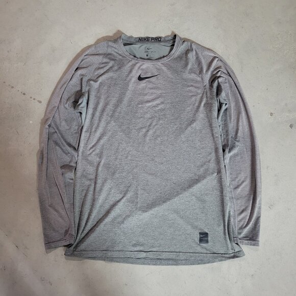 Nike Pro Long Sleeve Compression Shirt - Picture 1 of 4